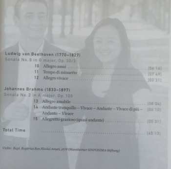 CD Boris Kusnezow: Works For Violin And Piano By Beethoven, Brahms, Poulenc, Messiaen