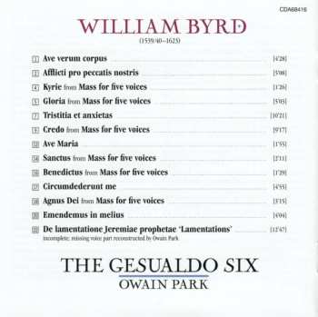 CD William Byrd: Mass For Five Voices