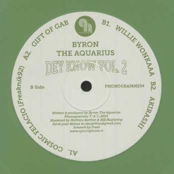 LP Byron The Aquarius: Dey Know Vol. 2 CLR