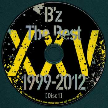 2CD/DVD B'Z: B'z The Best XXV 1999-2012 LTD
