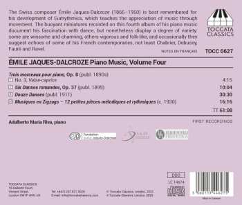 CD Adalberto Maria Riva: Piano Music, Volume Four