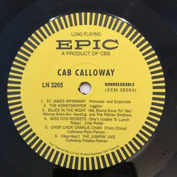 LP Cab Calloway: Cab Calloway LTD