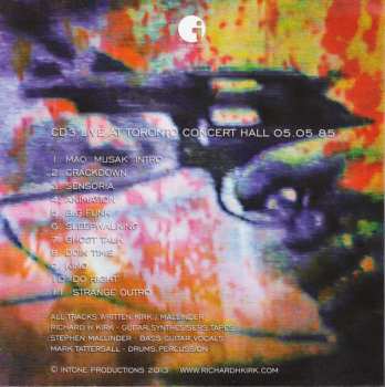 3CD/Box Set Cabaret Voltaire: Archive #828285 Live