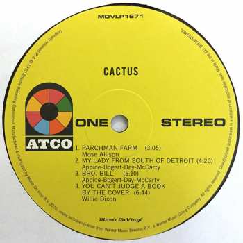 LP Cactus: Cactus