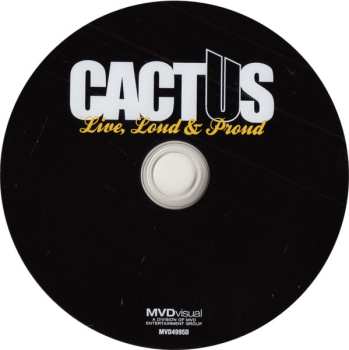 DVD Cactus: Live, Loud & Proud