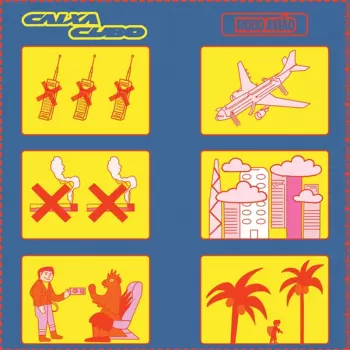 Caixa Cubo Trio: Modo Aviao