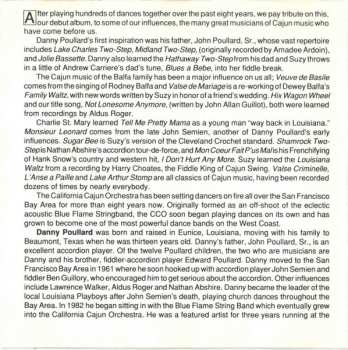 CD California Cajun Orchestra: Not Lonesome Anymore