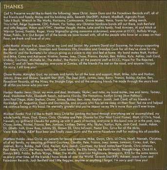 CD Call To Preserve: Life Of Defiance