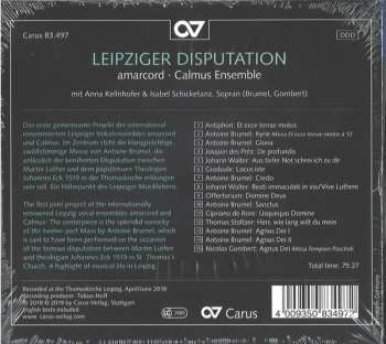 CD Josquin Des Prés: Leipziger Disputation