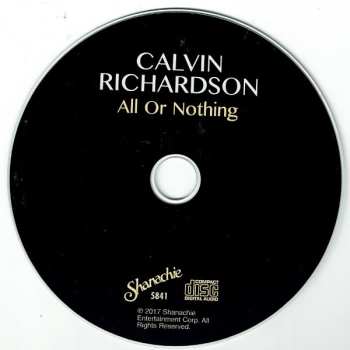 CD Calvin Richardson: All Or Nothing