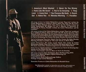 CD Calvin Richardson: America's Most Wanted