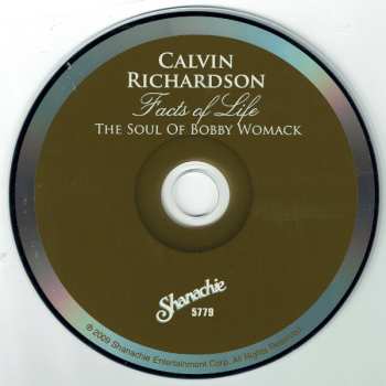 CD Calvin Richardson: Facts Of Life The Soul Of Bobby Womack