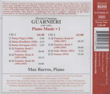 2CD Mozart Camargo Guarnieri: Piano Music • 1: Ponteios • Suite Mirim • Sonata