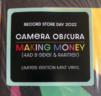 LP Camera Obscura: Making Money (4AD B-Sides & Rarities) CLR | LTD