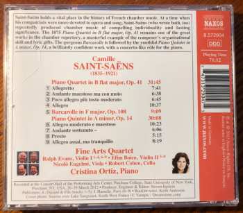 CD Camille Saint-Saëns: Piano Quartet In B Flat Major / Piano Quintet In A Minor / Barcarolle In F Major