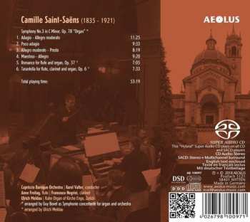 SACD Camille Saint-Saëns: Symphony No.3 "Organ" / Tarantella Op.6 / Romance Op.37