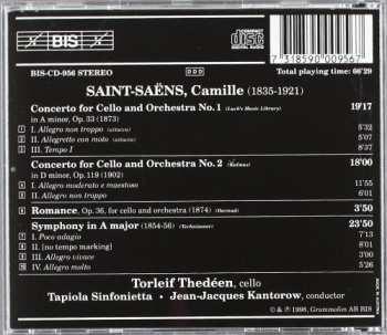 CD Camille Saint-Saëns: The Two Cello Concertos; Romance For Cello & Orchestra; Symphony In A Major