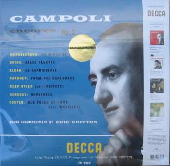 LP Alfredo Campoli: Encores & Encores No. 2