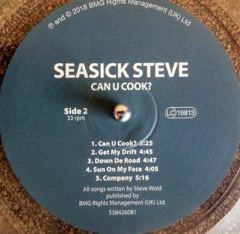 LP Seasick Steve: Can U Cook? LTD | CLR
