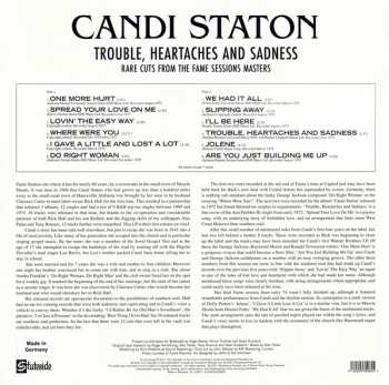 LP Candi Staton: Trouble, Heartaches And Sadness (Rare Cuts From The Fame Session Masters)
