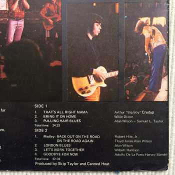 LP Canned Heat: '70 Concert: Recorded Live In Europe