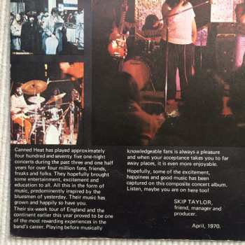 LP Canned Heat: '70 Concert: Recorded Live In Europe