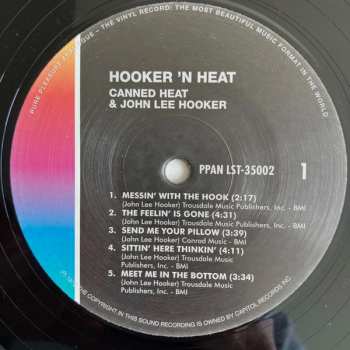2LP John Lee Hooker: Hooker 'N Heat LTD
