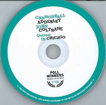 CD John Coltrane: Quintet In Chicago