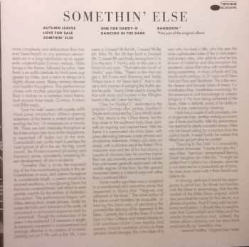 CD Cannonball Adderley: Somethin' Else