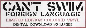 LP Can't Swim: Foreign Language LTD | CLR