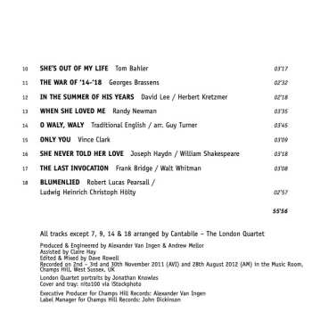 CD Malcolm Martineau: Songs Of Love And War