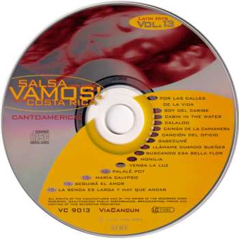 CD Cantoamérica: Vamos! Salsa And More From Costa Rica