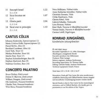10CD/Box Set Cantus Cölln: Cantus Cölln Edition