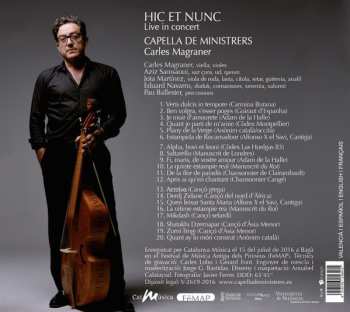 CD Capella De Ministrers: Hic Et Nunc