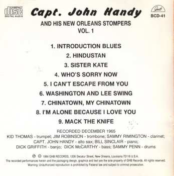 CD Cap'N John Handy: All Aboard (Volume 1)
