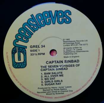 LP Captain Sinbad: The Seven Voyages Of Captain Sinbad