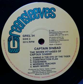 LP Captain Sinbad: The Seven Voyages Of Captain Sinbad