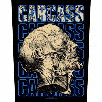 Merch Carcass: Back patch Necro Head