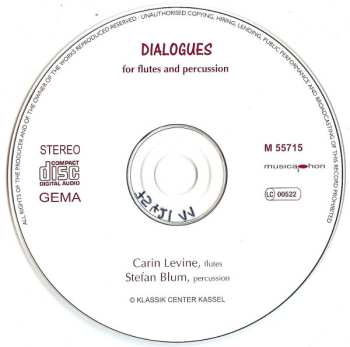CD Carin Levine: Dialogues