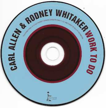 CD Rodney Whitaker: Work To Do