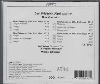 CD Carl Friedrich Abel: 4 Flute Concertos