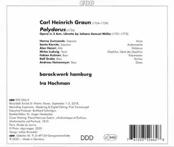 2CD Carl Heinrich Graun: Polydorus