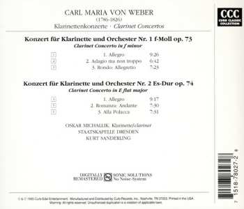 CD Staatskapelle Dresden: Clarinet Concertos Nos. 1 & 2