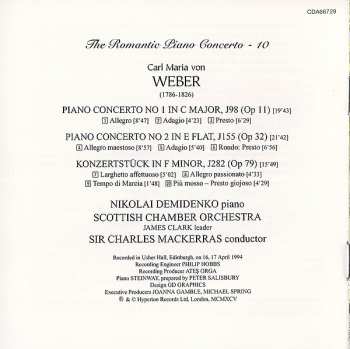 CD Scottish Chamber Orchestra: Piano Concerto No 1 In C Major / Piano Concerto No 2 In E Flat Major / Konzertstück In F Minor