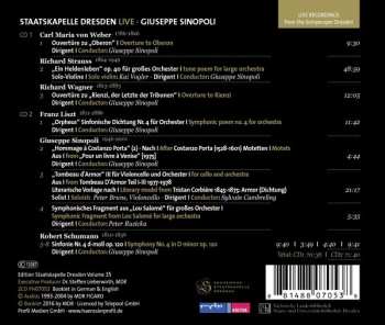 2CD Robert Schumann: Giuseppe Sinopoli Staatskapelle Dresden
