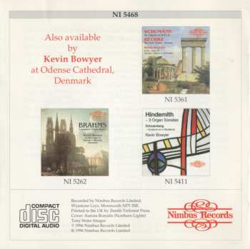 CD Niels Wilhelm Gade: Nielsen • Commotio (Danish Organ Works)