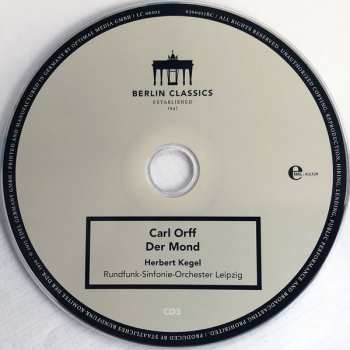 5CD Carl Orff: Carl Orff Edition: 1970-1980