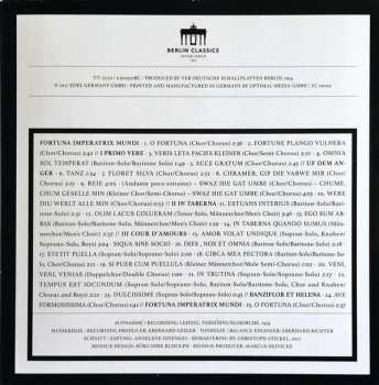 5CD Carl Orff: Carl Orff Edition: 1970-1980