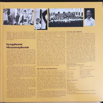 2LP Atlanta Symphony Orchestra: Carmina Burana / Symphonic Metamorphosis