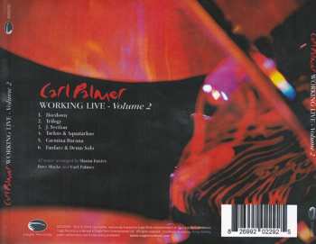 CD Carl Palmer Band: Working Live - Volume 2